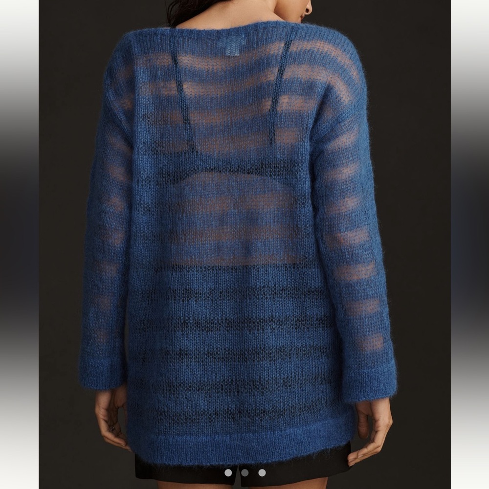 *Anthropologie Maeve Sheer Pullover Sweater - Picture 2 of 4